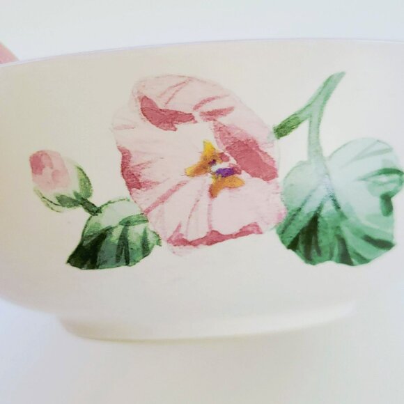 Vintage Pfaltzgraff Cape May Salad Plate Set, Light Purple Floral c.1990s USA - Picture 5 of 10